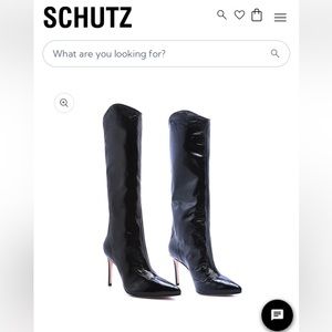 SCHUTZ Maryana Boot size 5.5 patent leather